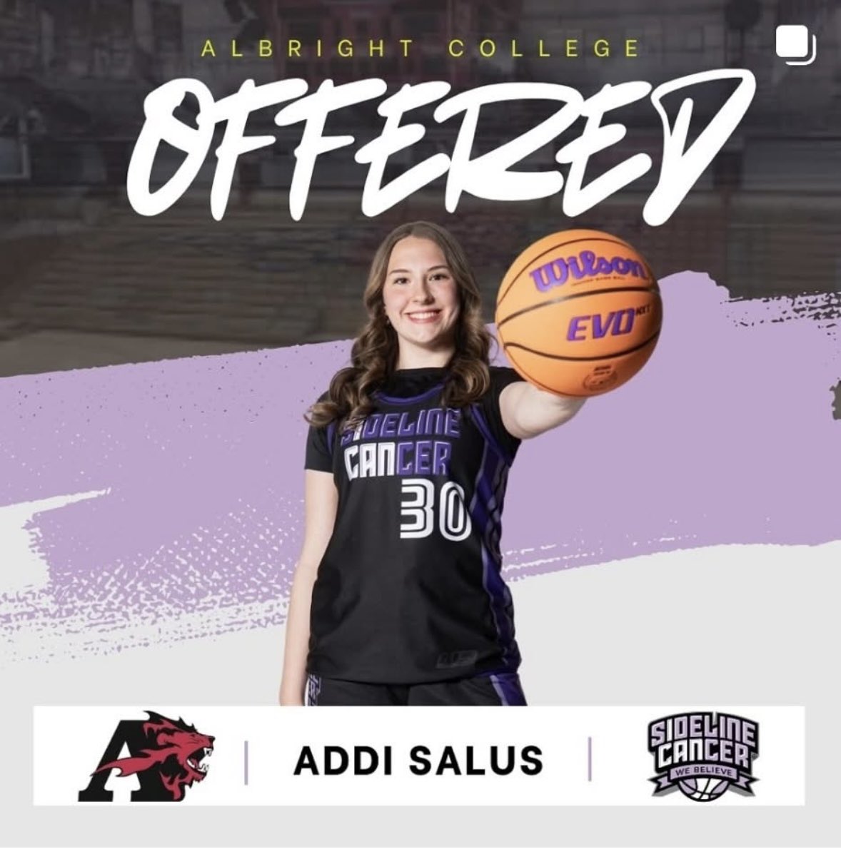 Addi Salus (@addisalus) on Twitter photo After a great call, I am so excited to announce that I received an offer from <a href="/AlbrightWBB/">Albright WBB</a>
Thank you Coach Parsons <a href="/CoachAParsons/">Coach Alyssa Parsons</a> for believing in me! 🦁❤️🤍
<a href="/ICAN_basketball/">ICANBasketballAcademy</a>
<a href="/LdyCgrHoops/">Palmyra Girls Basketball</a> After a great call, I am so excited to announce that I received an offer from <a href="/AlbrightWBB/">Albright WBB</a>
Thank you Coach Parsons <a href="/CoachAParsons/">Coach Alyssa Parsons</a> for believing in me! 🦁❤️🤍
<a href="/ICAN_basketball/">ICANBasketballAcademy</a>
<a href="/LdyCgrHoops/">Palmyra Girls Basketball</a>