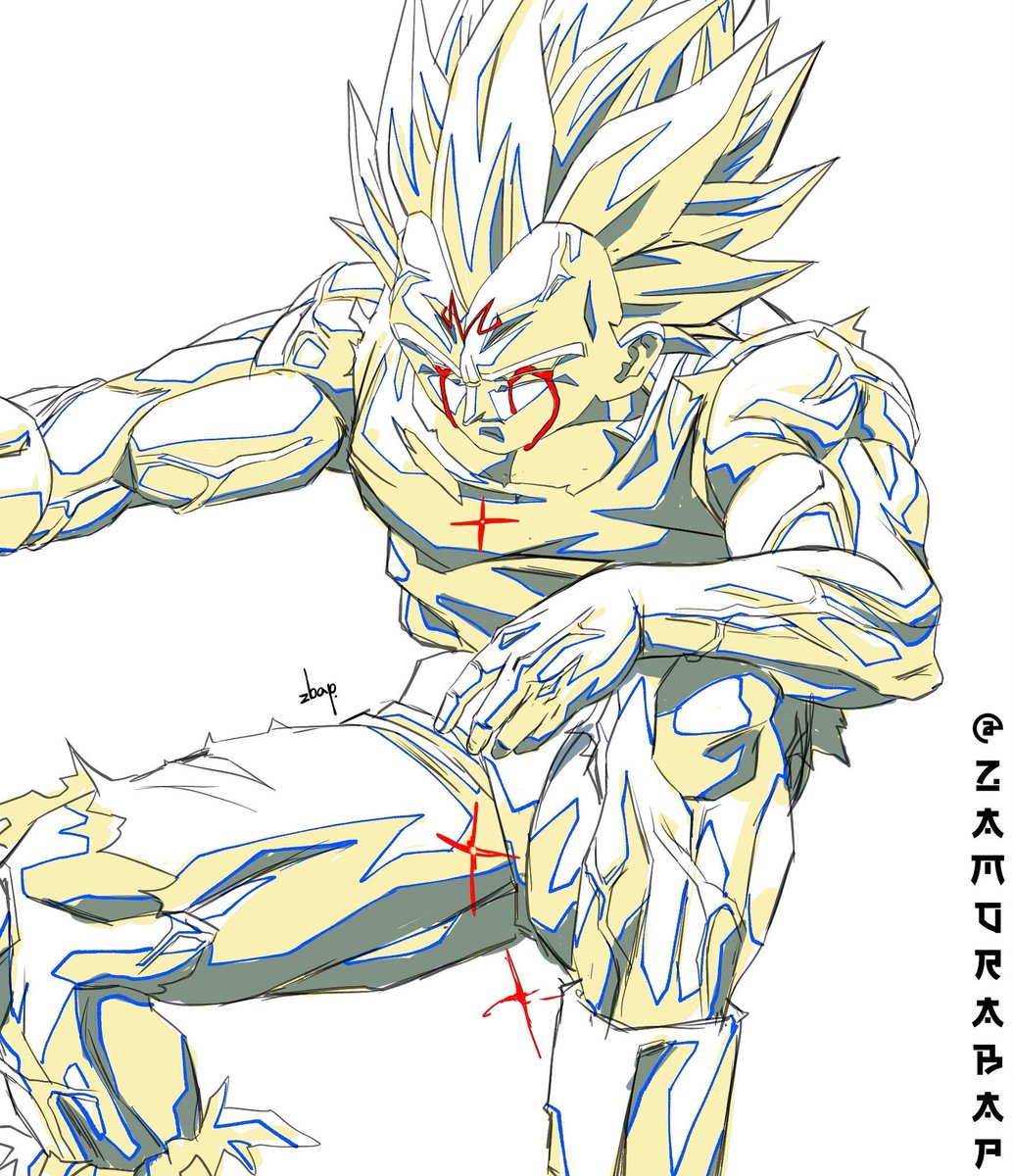 #genga #vegeta #majinvegeta