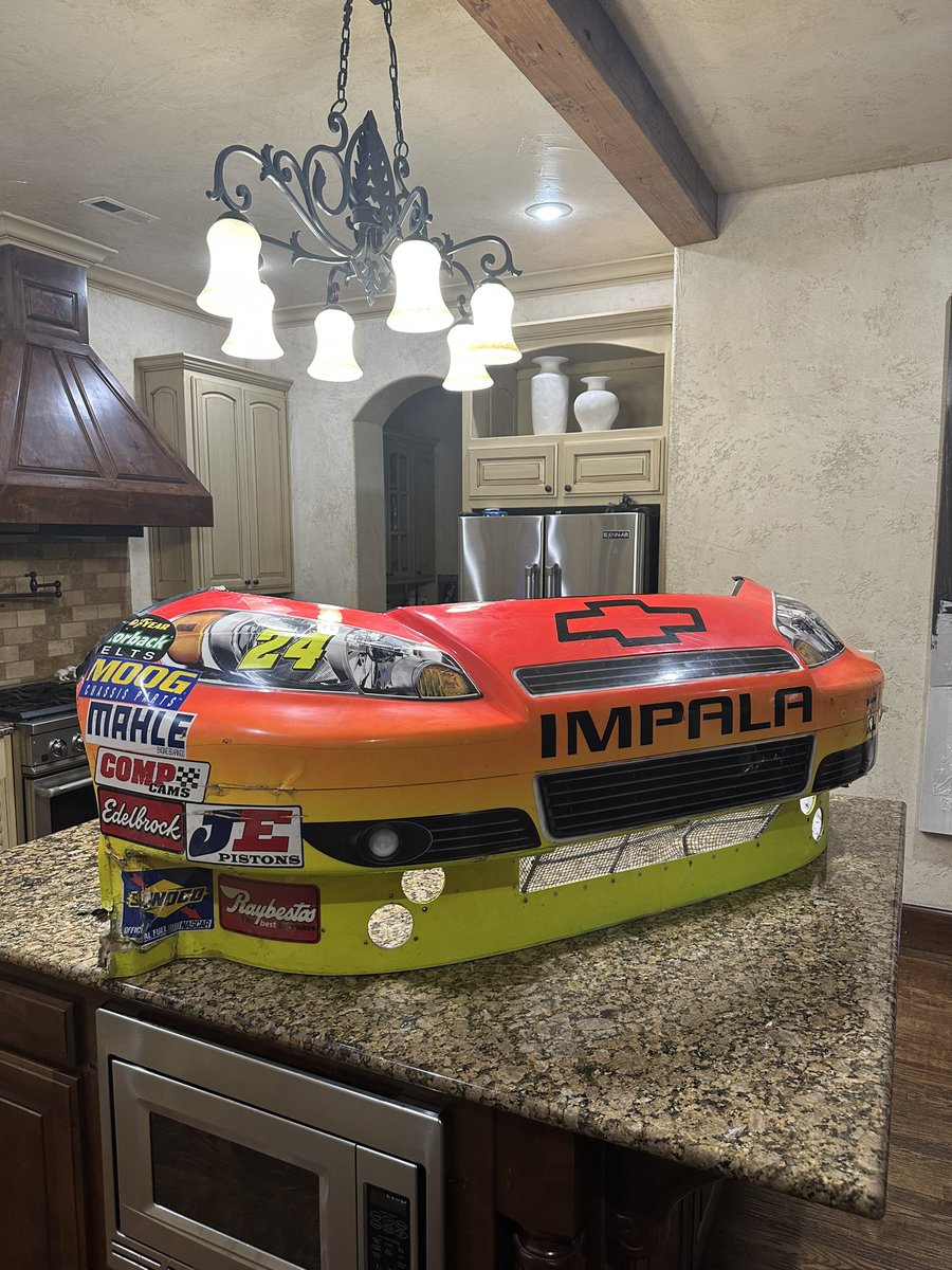 Rex (@rexzilla) on Twitter photo Somebody tell where Iβm supposed to put this thing. Used to be <a href="/JeffGordonWeb/">Jeff Gordon</a>βs somehow itβs in my kitchen now. Somebody tell where Iβm supposed to put this thing. Used to be <a href="/JeffGordonWeb/">Jeff Gordon</a>βs somehow itβs in my kitchen now.