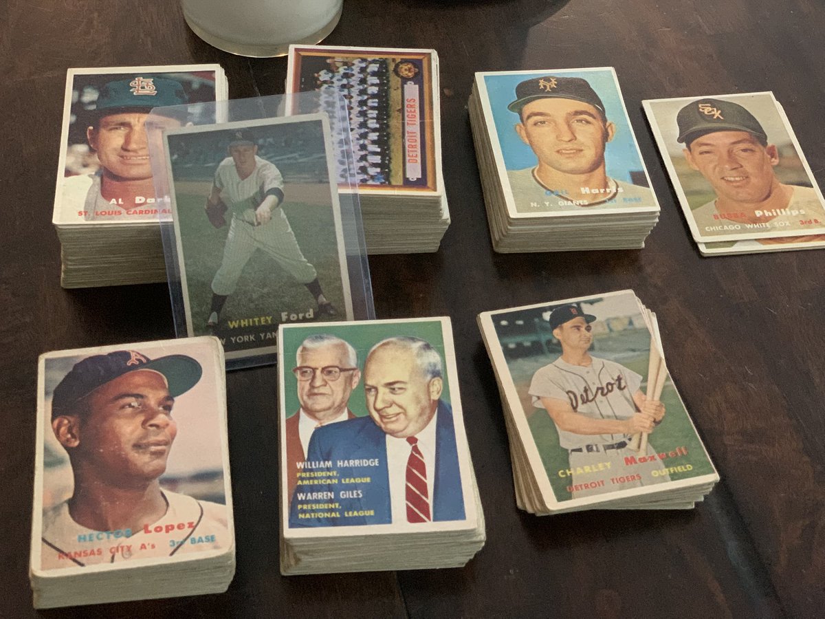 Bill Rieder (@billrieder) on Twitter photo Welp. Looks like I’m building ‘57. Many thanks for this great lot of cards, <a href="/plbcards/">Patrick Brady</a>! Welp. Looks like I’m building ‘57. Many thanks for this great lot of cards, <a href="/plbcards/">Patrick Brady</a>!
