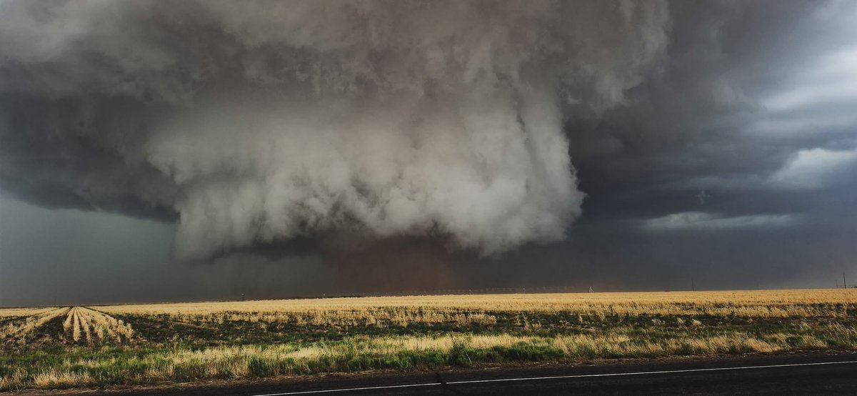 Our storm chaser took this photo in Morton County.