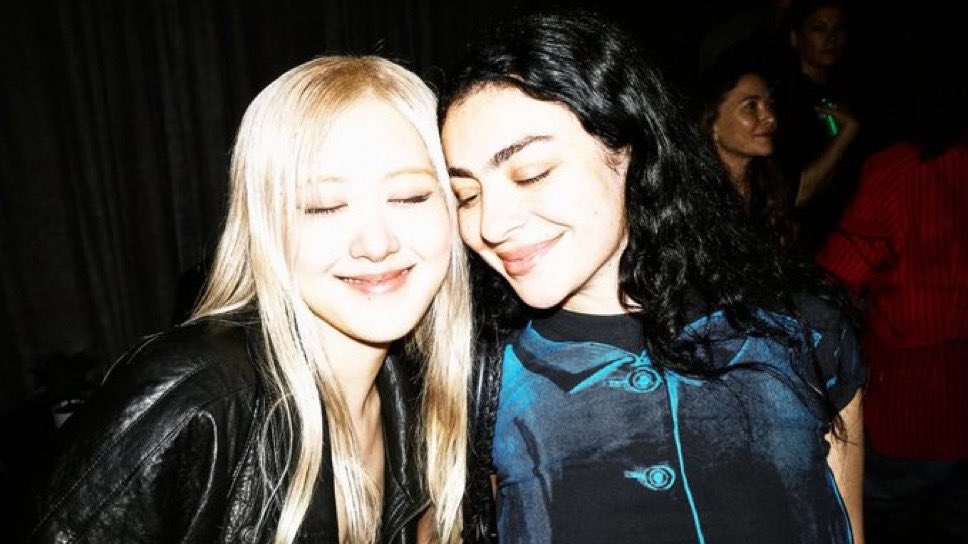 loving rosé and charli xcx’s friendship