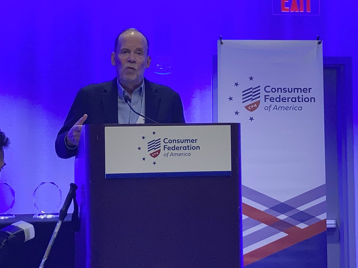 Lisa Frank (@lisakfrank1) on Twitter photo Congratulations <a href="/edmpirg/">Ed Mierzwinski, #ProtectConsumers #DefendCFPB!!</a> for earning the Lifetime Achievement Award from <a href="/ConsumerFed/">Consumer Federation of America</a>. Thank you for making the financial system fairer, our toys safer and our nation stronger. Congratulations <a href="/edmpirg/">Ed Mierzwinski, #ProtectConsumers #DefendCFPB!!</a> for earning the Lifetime Achievement Award from <a href="/ConsumerFed/">Consumer Federation of America</a>. Thank you for making the financial system fairer, our toys safer and our nation stronger.