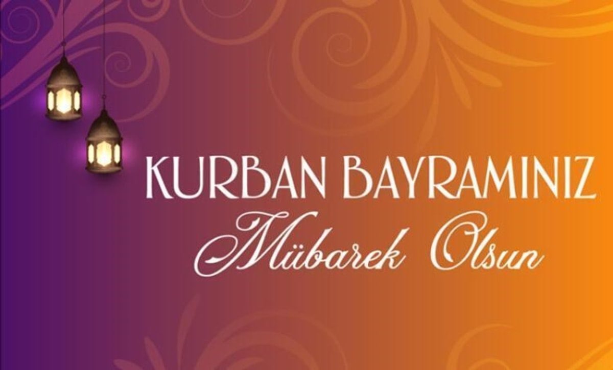 Sağlık huzur mutluluk getirmesi dileğiyle cümlemizin #KurbanBayramı mübarek olsun.