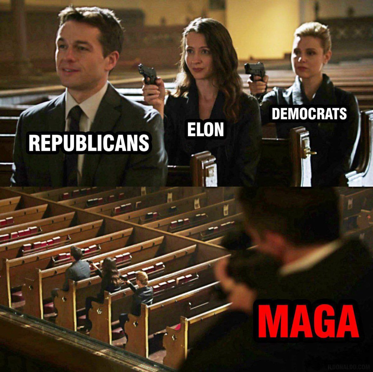 I’m 💯 MAGA and always will be. Don’t be cowards and jump ship now . 💪🏻