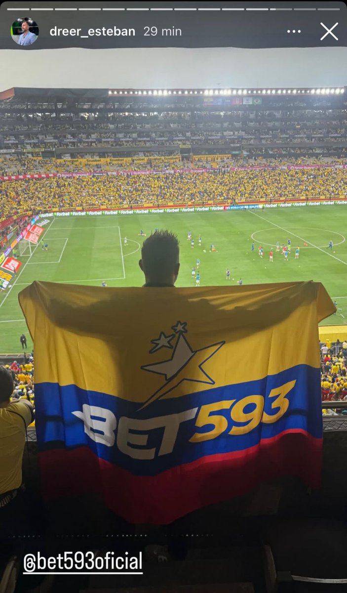 Hoy se vive fútbol del bueno y desde la #SuiteBET593 se goza distinto 😎
La vibra, la emoción y el estilo lo tiene #BET593 🟡🔵
¡Vamos con todo Ecuador! 🇪🇨🔥
#Bet593esdeEcuatorianos