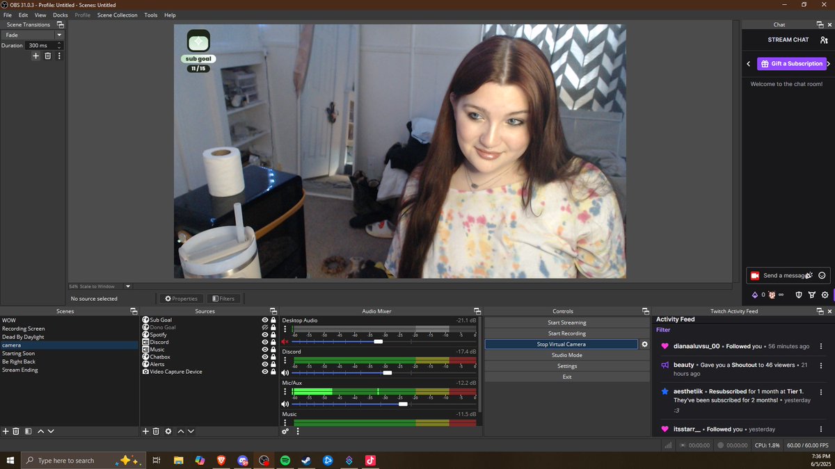 norvinah's tweet photo. live on twitch playing Dead By Daylight
https://t.co/mvGjQGG5vY https://t.co/9HSmKMF8bk