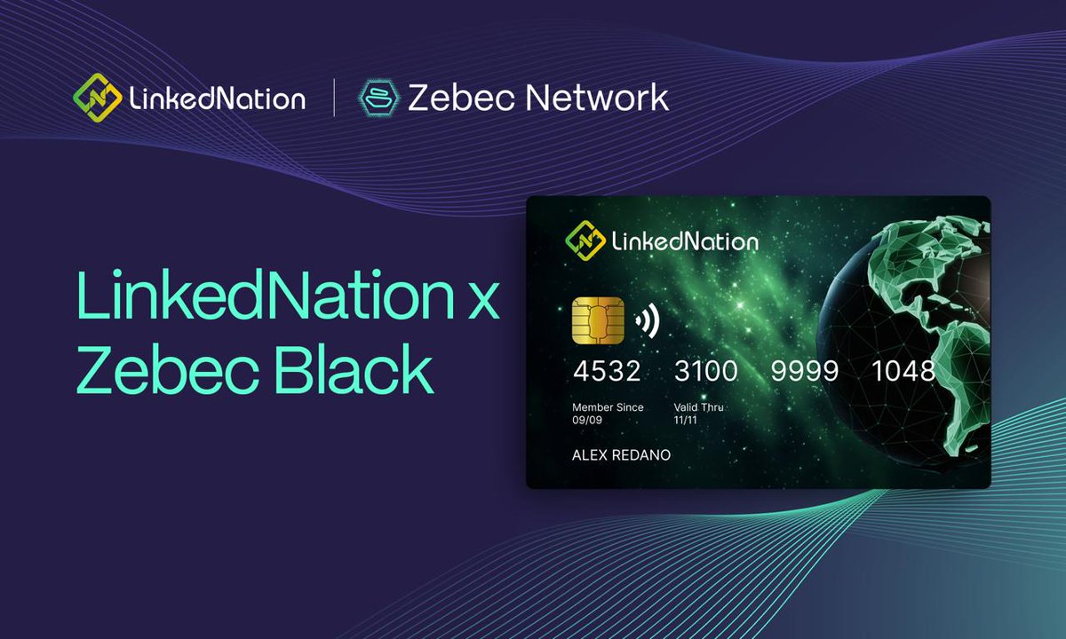 ZebecCards's tweet image. 🇧🇷 Big news for Brazil and for $NATION holders everywhere!
Brazil’s own @Linked_Nation has officially launched its custom crypto card in partnership with Zebec. 🤝
💳 This card gives users the ability to spend stablecoins like USDC directly, without relying on the local…