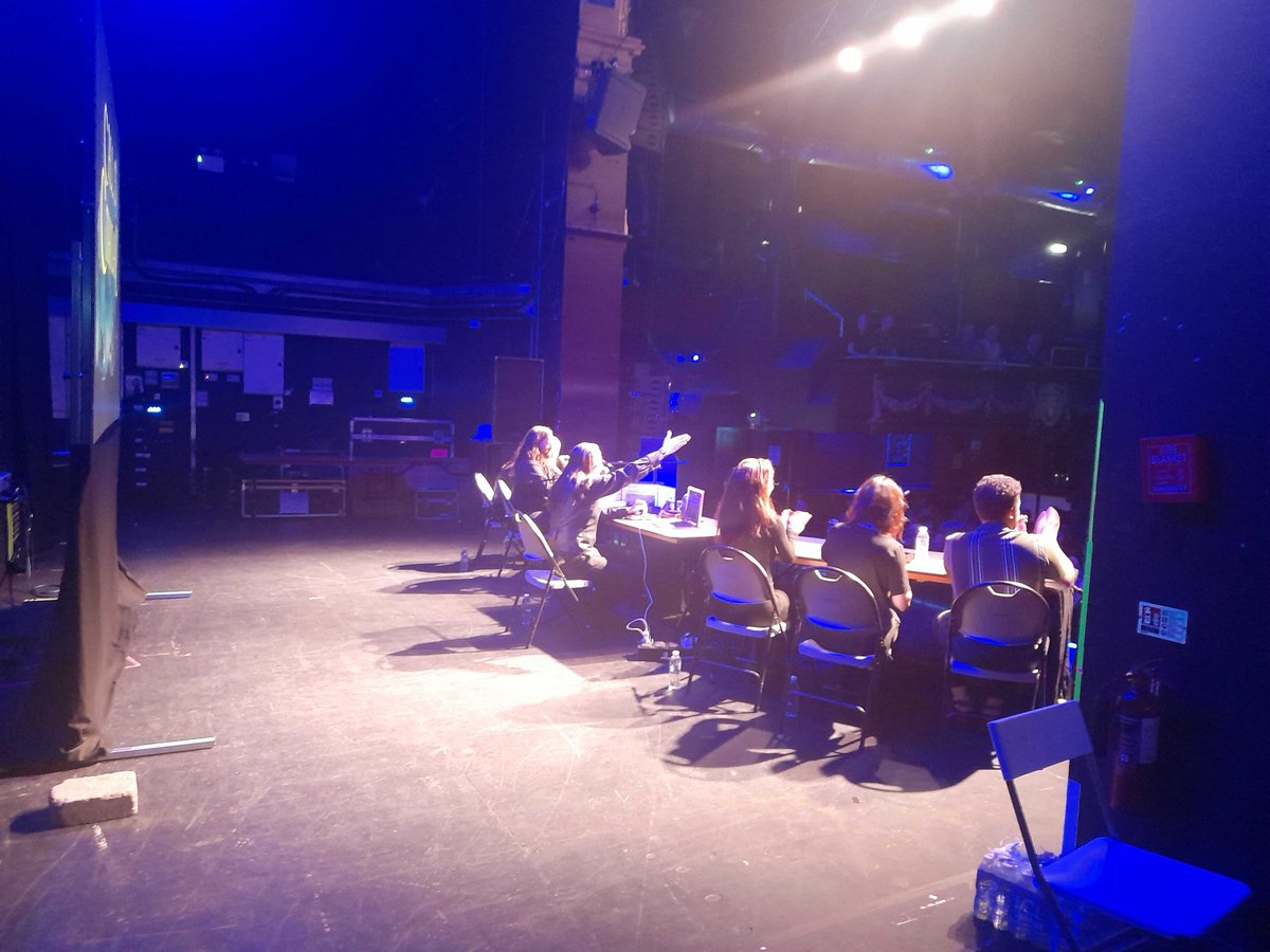 Our Call of Cthulhu Live Tour of the UK 🇬🇧 is over, and the stars were certainly right!

Over the past week-and-half we brought Call of Cthulhu actual play on stage to highly engaged and appreciative audiences in Birmingham, Brighton, London, Manchester, and Glasgow.