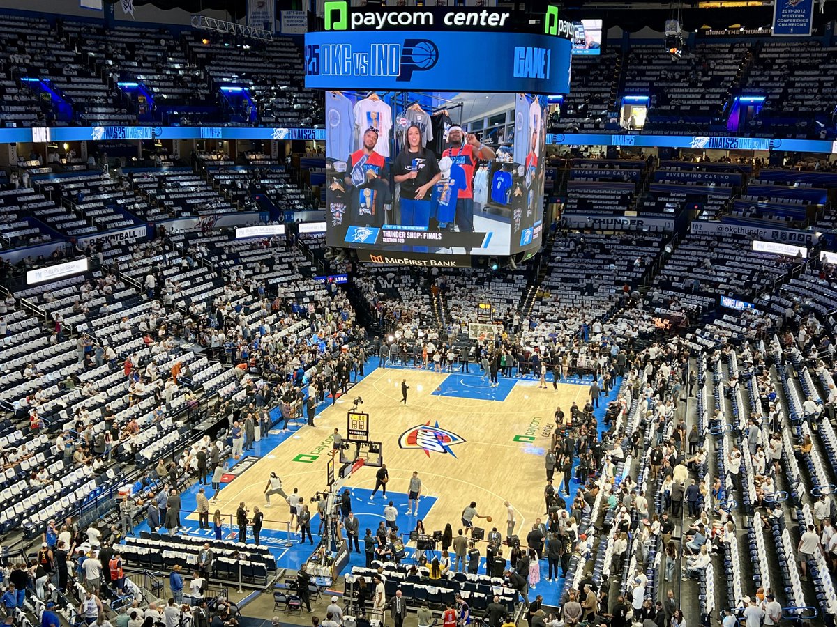 📍Oklahoma City

#NBAFinals Game 1 #YesCers