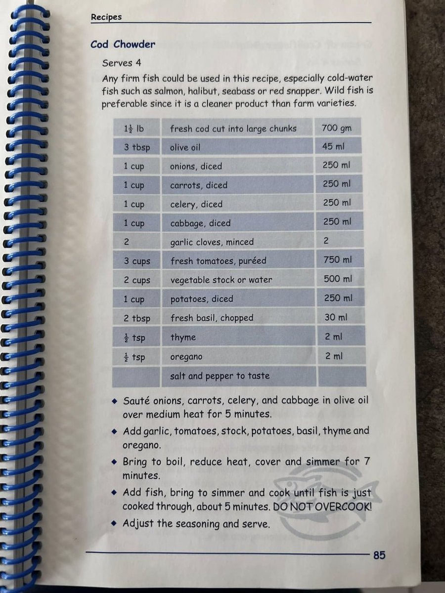 Jamie4b's tweet photo. Detox soup tonight. Day 5 of Herbal Liver Cleanse. This turned out pretty good. Cod Chowder. Was actually pretty easy to make. Not sure how it will taste. Mariles Maranan-Prostebby can try some when we back home https://t.co/PeTd3CdUPB