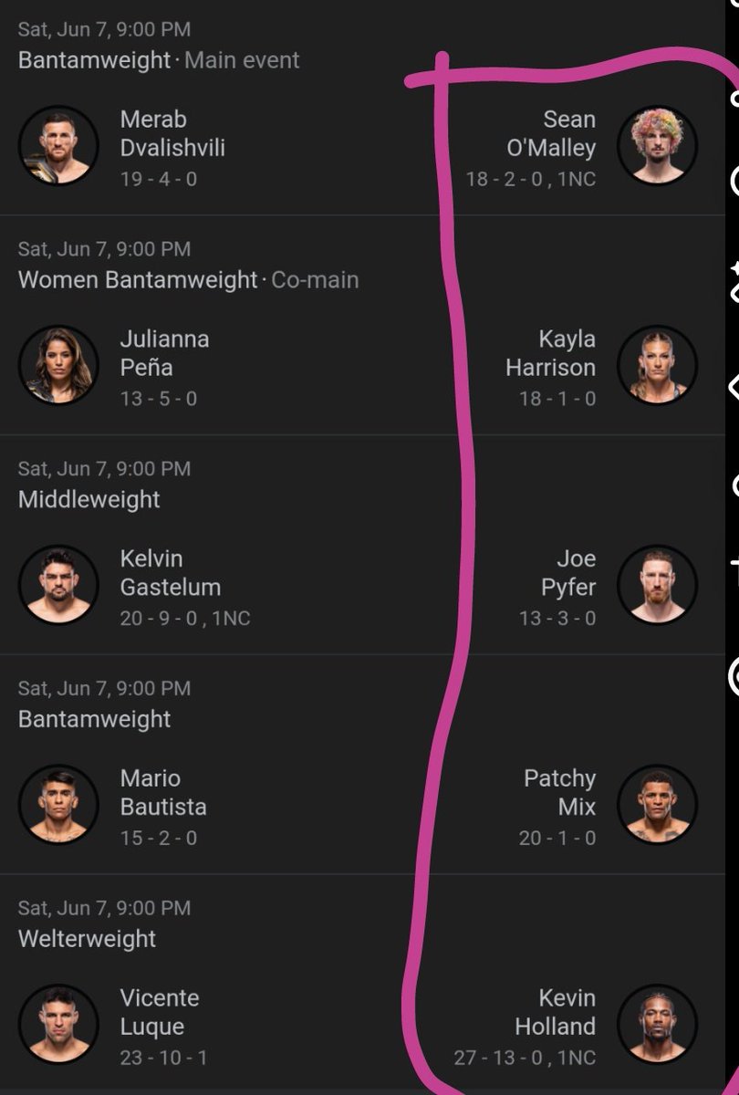 Conveniently all my picks are on the right side, #UFC316 
who y'all got?