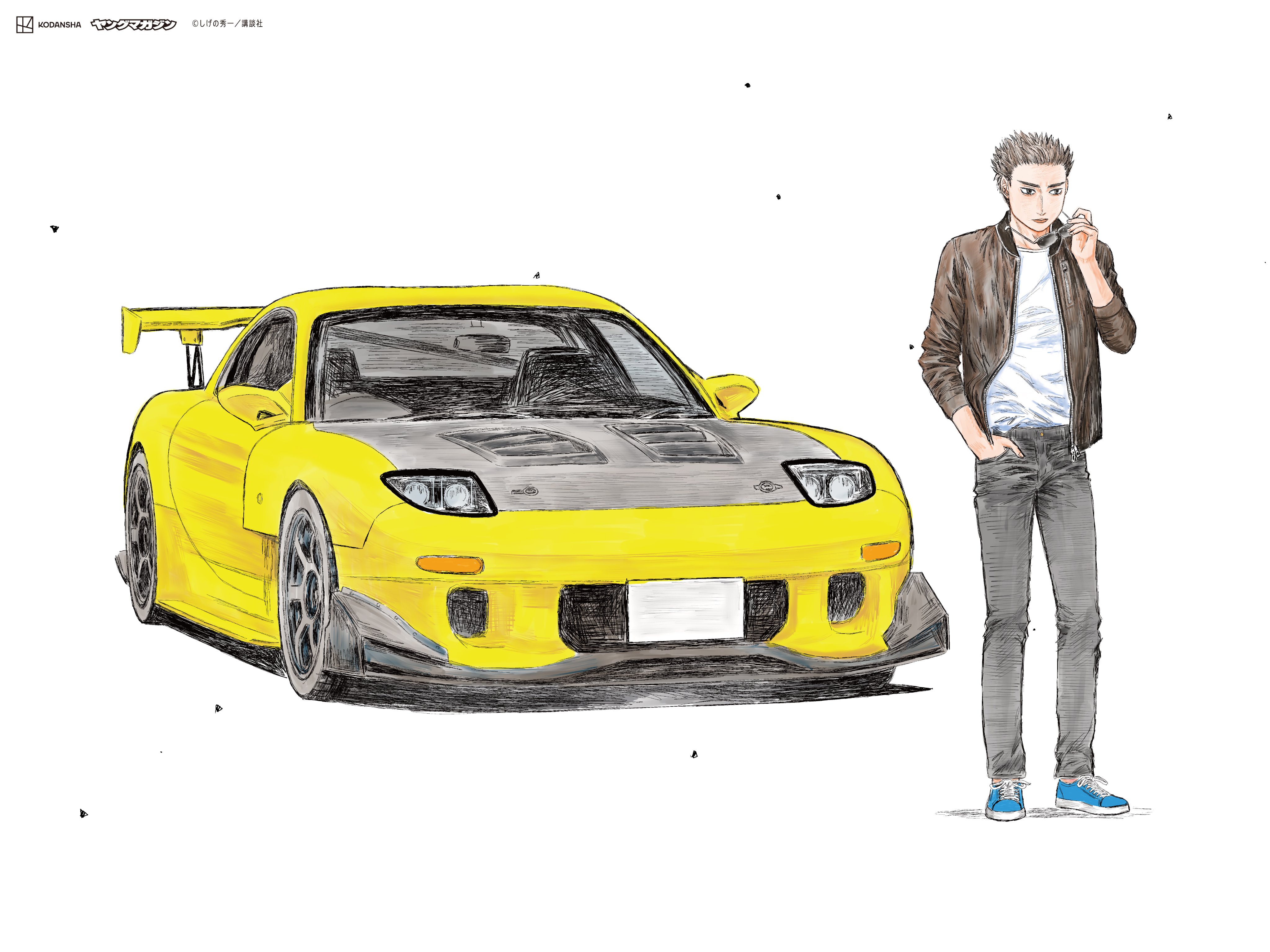 INITIAL D しげの秀一 ARTWORK 特別版 頭文字D』公式 on X: 