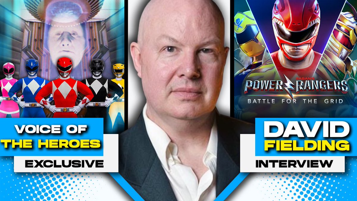 FleeboyJetson's tweet photo. It’s Power Rangers week on Voice of the Heroes Podcast⚡️ 

David Fielding Interview - Zordon of Eltar Explained, Power Rangers History, and MMPR Reboot
https://t.co/bTwfu078s6 https://t.co/h9v0bmic7w