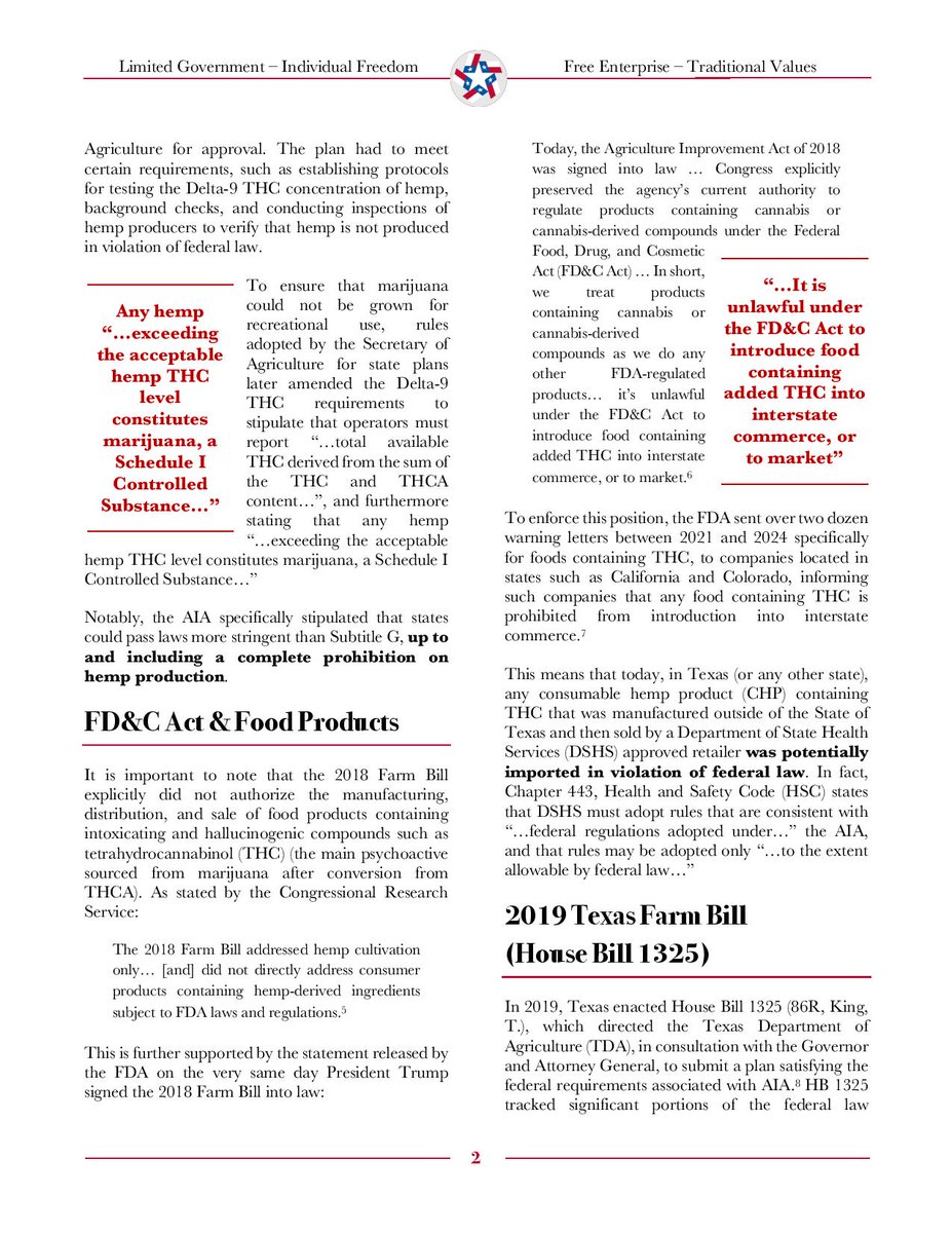 SaferTexas's tweet image. The Truth about “Hemp” & Senate Bill 3 (1/3)
#txlege #SB3 #BanSyntheticTHC #SaferTexas