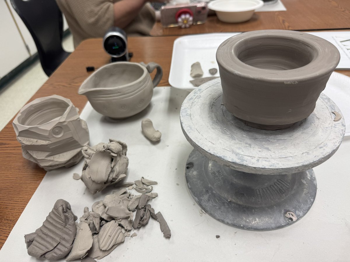 KMS Art- Mrs Fernandez (@ladyfern12) on Twitter photo Wrapped up our visual art PD week with All Day Clay and learned several new techniques from three fabulous humble ISD art teachers. Can’t wait to put this summer’s learning into action in the KMS studio! <a href="/ToniGossArt/">Toni Goss</a> <a href="/cieciorkart/">Tom Cieciorka</a> <a href="/HumbleISD_KMS/">Kingwood Middle</a> <a href="/VisualArtHumble/">Humble ISD Visual Arts</a> <a href="/HumbleISD_Arts/">Humble ISD Fine Arts</a> Wrapped up our visual art PD week with All Day Clay and learned several new techniques from three fabulous humble ISD art teachers. Can’t wait to put this summer’s learning into action in the KMS studio! <a href="/ToniGossArt/">Toni Goss</a> <a href="/cieciorkart/">Tom Cieciorka</a> <a href="/HumbleISD_KMS/">Kingwood Middle</a> <a href="/VisualArtHumble/">Humble ISD Visual Arts</a> <a href="/HumbleISD_Arts/">Humble ISD Fine Arts</a>
