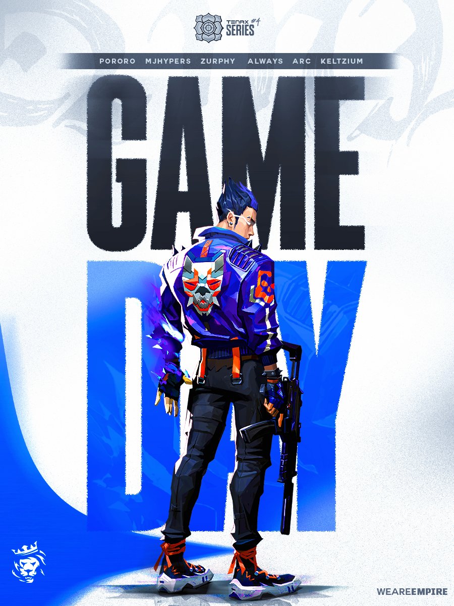EMPIRE Gaming (@empiregamingna) on Twitter photo Itโs game day for our GC Girls in the
<a href="/TenaxTourneys/">Tenax Tournaments</a> GC series!
vs Eternal Focus Jade
Good luck!
live on main stream twitch.tv/tenax_gg
<a href="/MJHypers/">Meg</a>
<a href="/pororoval/">chloe</a>
<a href="/rosalovesuu/">rosa แฅซแญก</a>
<a href="/zurphyfps/">zurphy</a>
<a href="/cciscray/">cc</a>
#OurKingdom #WeAreEMPIRE Itโs game day for our GC Girls in the
<a href="/TenaxTourneys/">Tenax Tournaments</a> GC series!
vs Eternal Focus Jade
Good luck!
live on main stream twitch.tv/tenax_gg
<a href="/MJHypers/">Meg</a>
<a href="/pororoval/">chloe</a>
<a href="/rosalovesuu/">rosa แฅซแญก</a>
<a href="/zurphyfps/">zurphy</a>
<a href="/cciscray/">cc</a>
#OurKingdom #WeAreEMPIRE