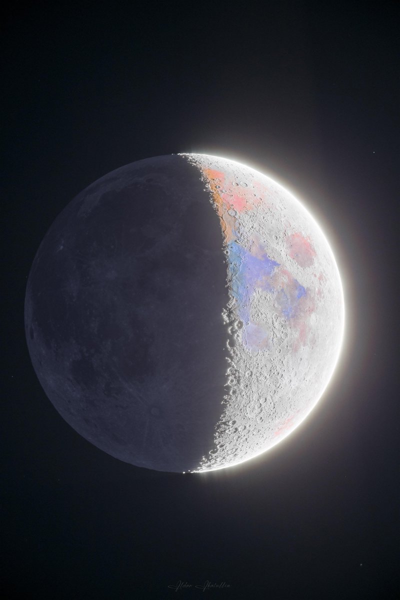 This stunning photo of the Moon was captured by 19-year-old student and amateur astrophotographer Ildar Ibatullin from Kyiv, Ukraine