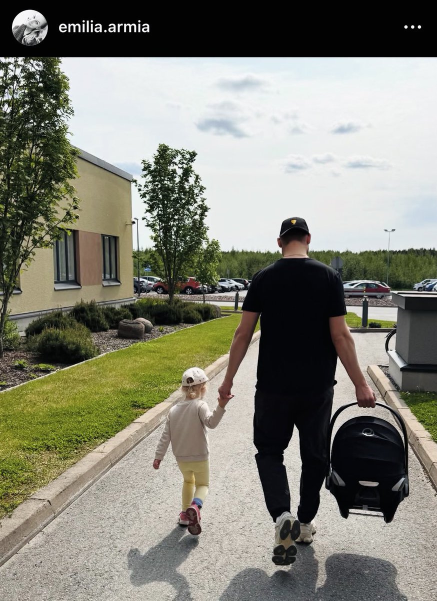 Congrats to Joel Armia &amp; his wife Emilia on the birth of their second child ♥️