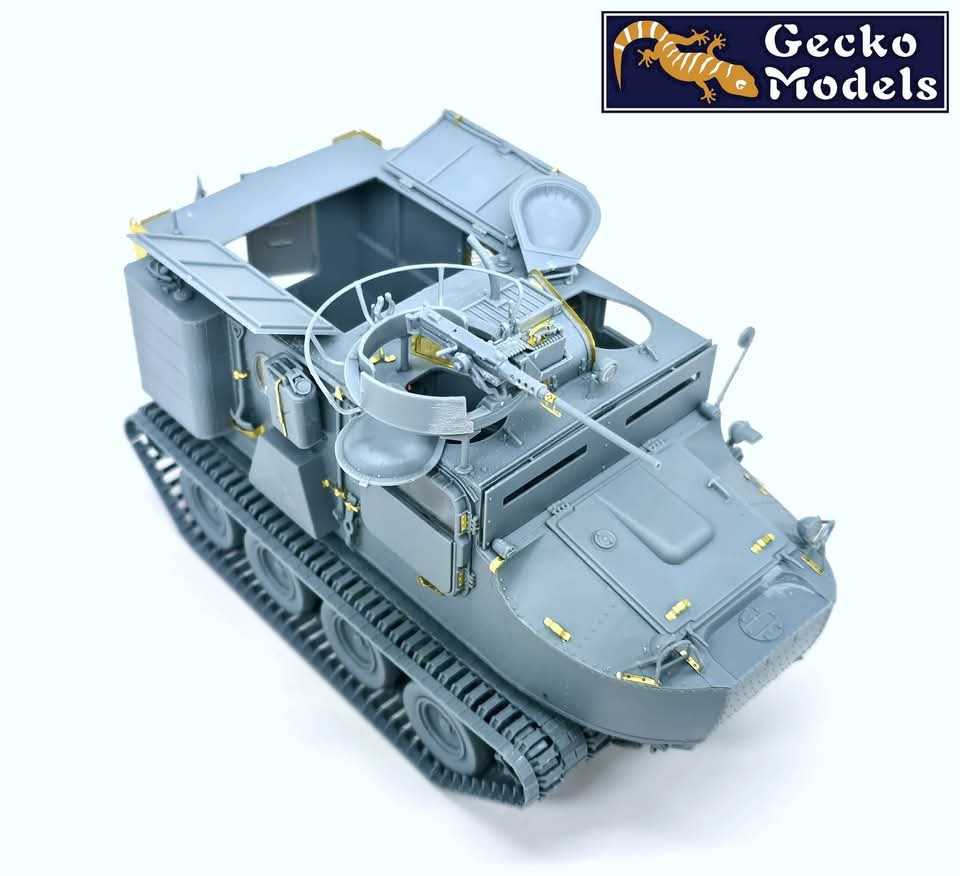 ModelscaleBrig1's tweet image. The new trial mold parts of 1/35 scale US M76 Amphibious Cargo Carrier “OTTER” (Late Production)...
#geckomodels, #35GM0117, #new, #newitem, #plamodel, #plasticmodels, #scalemodels, #modelkits, #modelminiature, #militiarymodels, #scalemodelsworld, #modellbau, #modelismo, #プラモ