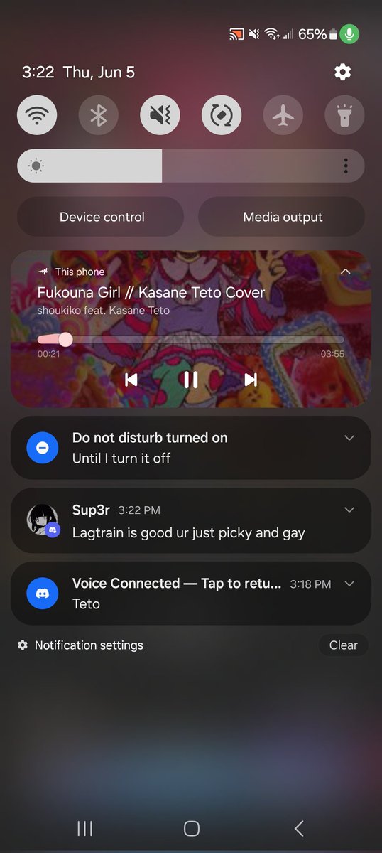 Im scared of the notifications i get vro.