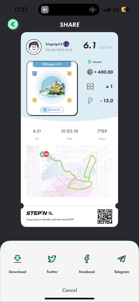 #STEPNGO 150% strong 🦶 
 #STEPNOG #activationcode 60287940