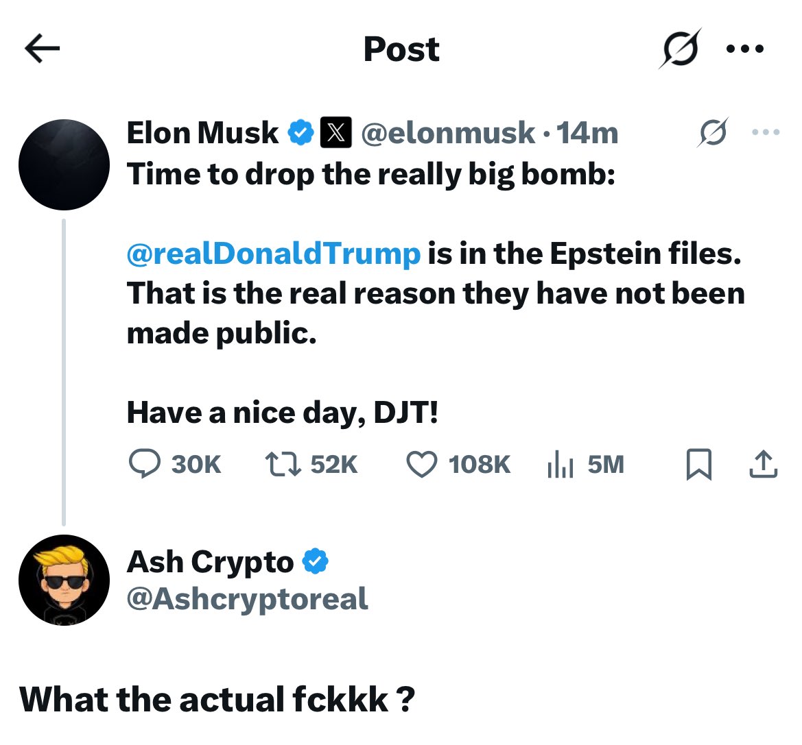 Ohhhh shit…it’s happening 🍿 logo