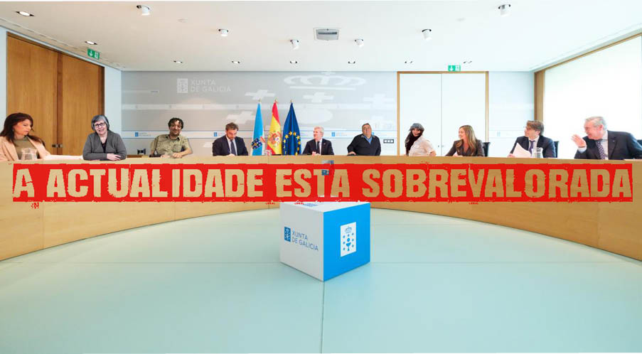 Non foi unha semana fina para o goberno da Xunta.
Entre aplaudir aos que marchar acusados de agredir sexualmente e pedir neutralidade nas escolas galegas diante dun xenocidio, case era mellor que esta semana colleran unha baixa e quedaran na casa.
luzes.gal/05/06/2025/sec…