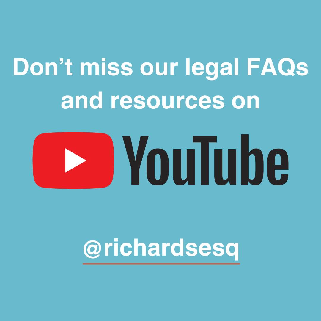 richardsesq's tweet image. Don&apos;t miss our legal FAQs and resources at youtube.com/@richardsesq/v…!

Topics:
- What is a Will?
- Probate 101
- Essentials of Estate Planning
- Financial and Estate Planning for Women
- What is a Special Needs Trust?
#legalFAQ #youtubechannel #nyclawyer #estateplanningattorney