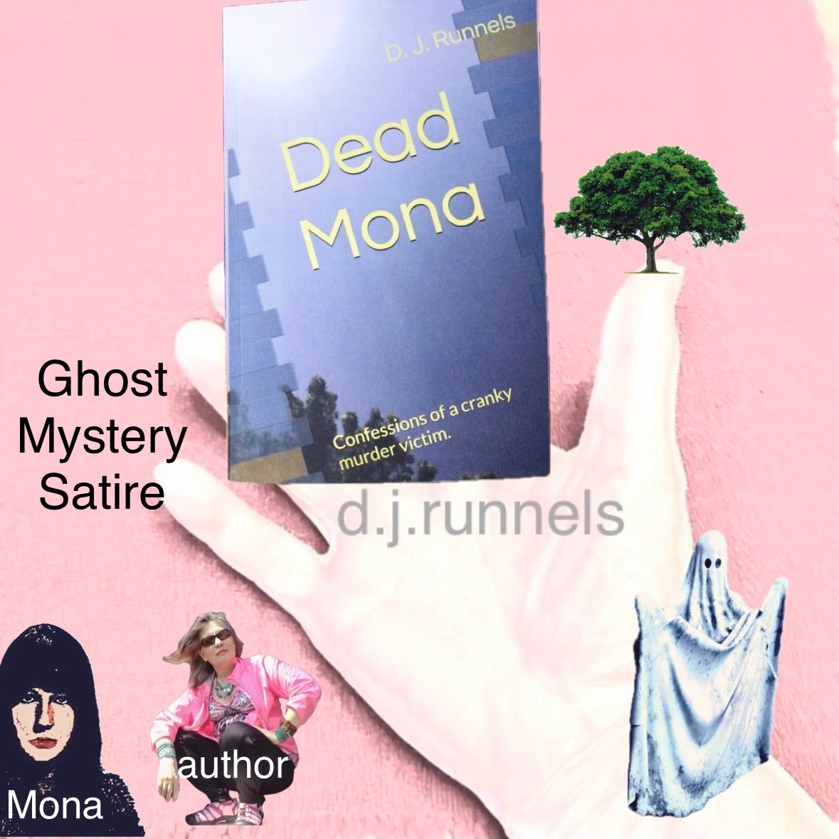 d_j_runnels's tweet photo. Dead Mona by D. J. Runnels. Confessions of a cranky murder victim. ⭐️⭐️⭐️⭐️⭐️ Ghost mystery satire that has ranked ➡️150 or better in humor categories on https://t.co/dQuIwZVTni https://t.co/c7IPomwT1V