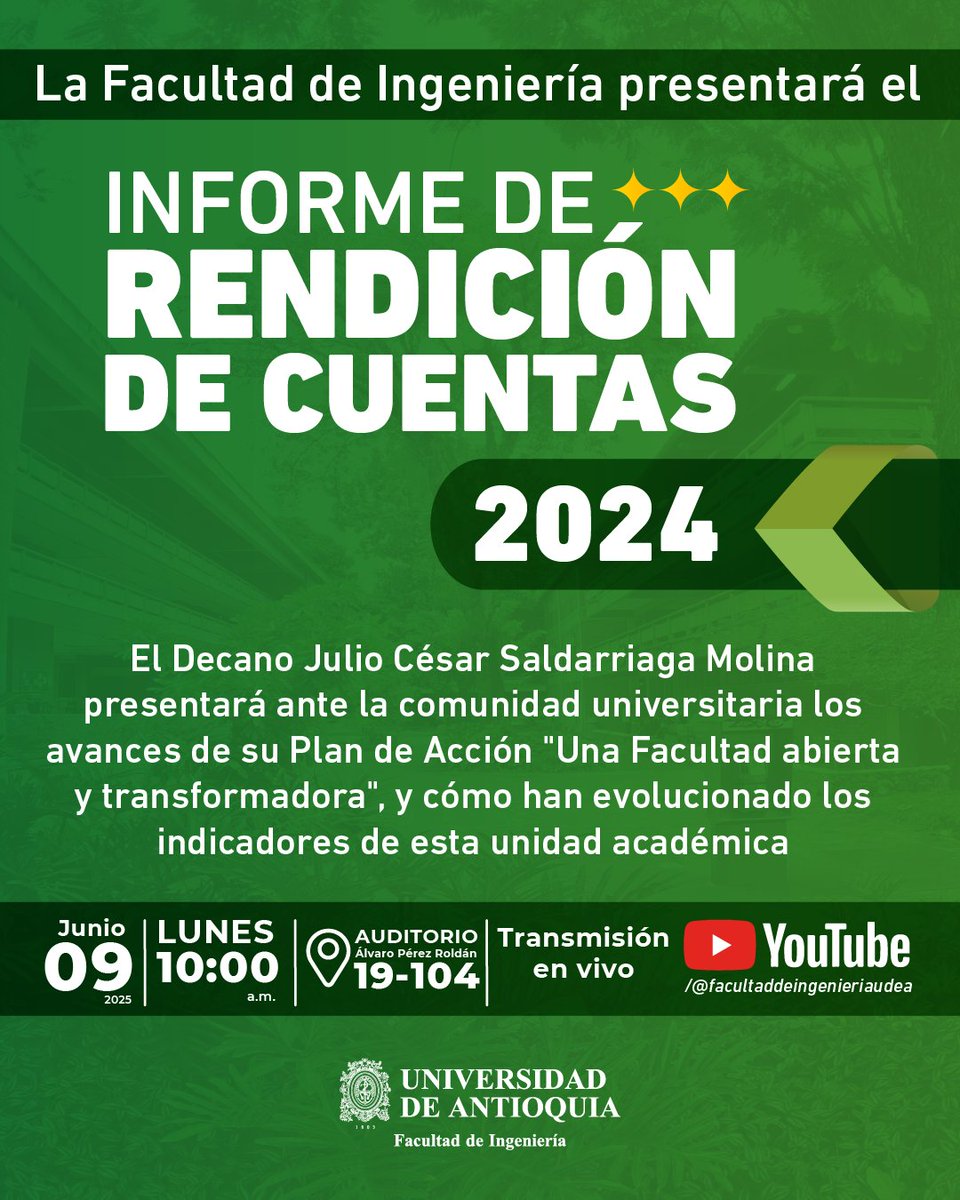 Fac. Ingeniería UdeA tweet media
