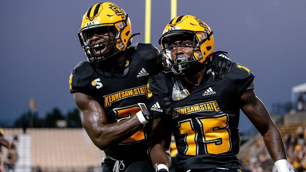 Jayden Haynes (@jaydenhaynes27) on Twitter photo After a great camp and talk with <a href="/CoachParuta/">Coach 🅿️</a> , I am beyond blessed to have received an offer from <a href="/kennesawstfb/">Kennesaw State Football</a>!!🟡⚫️
<a href="/CoachDrafts/">Collin Drafts</a> <a href="/CoachRGarth/">Coach G</a> <a href="/CoachDMarshall7/">Dwayne Marshall</a> After a great camp and talk with <a href="/CoachParuta/">Coach 🅿️</a> , I am beyond blessed to have received an offer from <a href="/kennesawstfb/">Kennesaw State Football</a>!!🟡⚫️
<a href="/CoachDrafts/">Collin Drafts</a> <a href="/CoachRGarth/">Coach G</a> <a href="/CoachDMarshall7/">Dwayne Marshall</a>