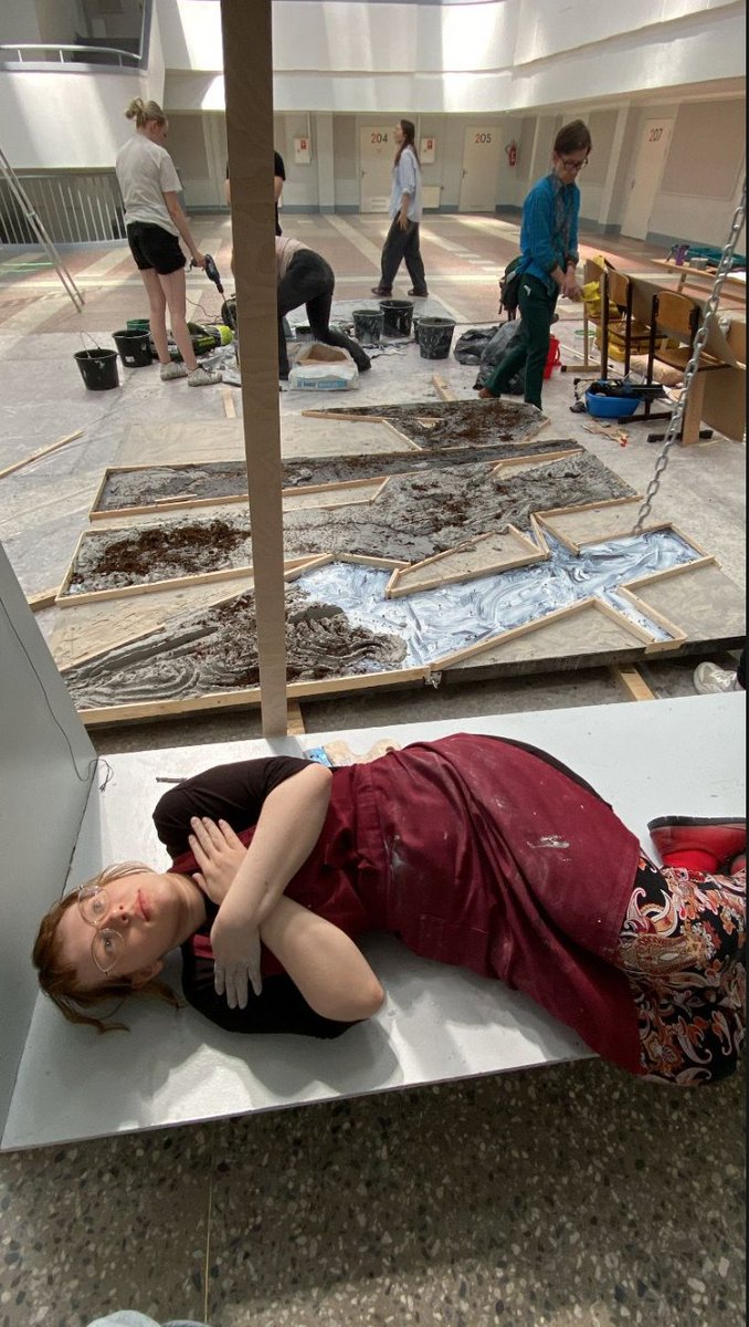 KBrambergs's tweet image. Advancing next steps (ll) .. Still building even larger..
.
RMMT/ Riga Art and Media School 
.
.
.
#stagedesign #contemporaryart #monumental #creatives #collaboration