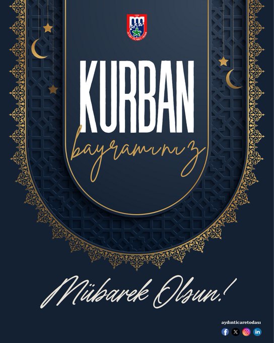 Aydın Halkına Mutlu Kurban Bayramı Mesajı