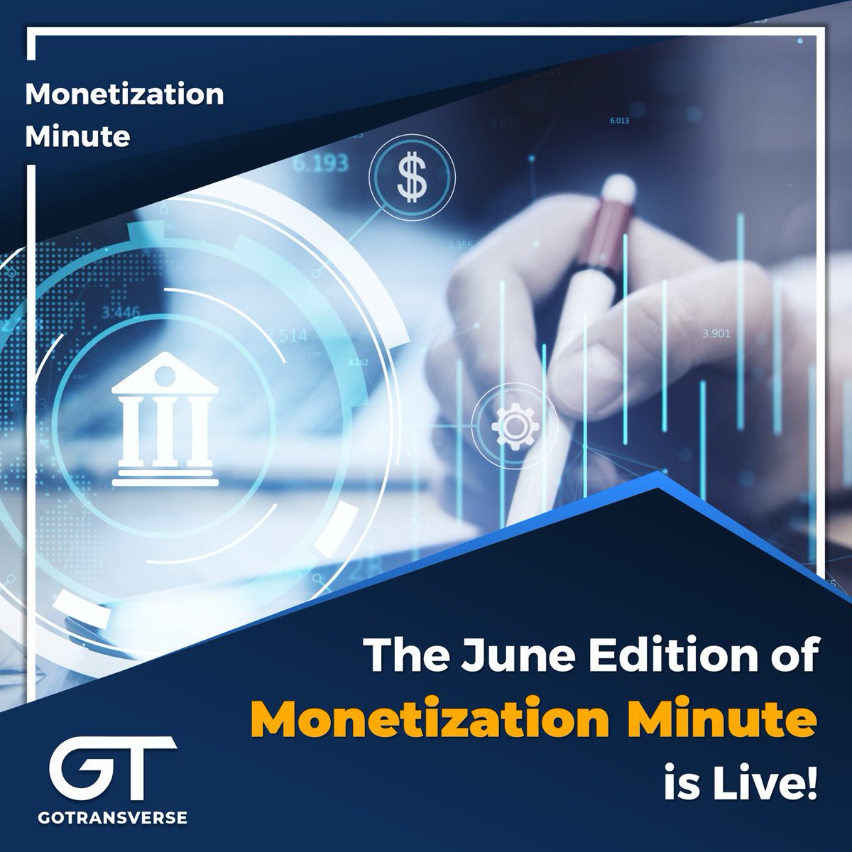 Gotransverse's tweet image. The June 2025 issue of Monetization Minute is live!

You won&apos;t want to miss this--read the full newsletter now! 
🔗 hubs.ly/Q03qYQ_G0

#Gotransverse #Newsletter #MonetizationStrategy