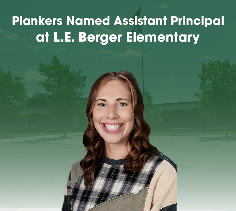 It is with great pleasure that Dr. Rachael Agre, Elementary Assistant Superintendent, and Ms. Tabatha Joyce, L.E. Berger Principal, announce that Ms. Courtney Plankers has accepted the position as Assistant Principal for L.E. Berger Elementary School. 

west-fargo.k12.nd.us/departments/pu…