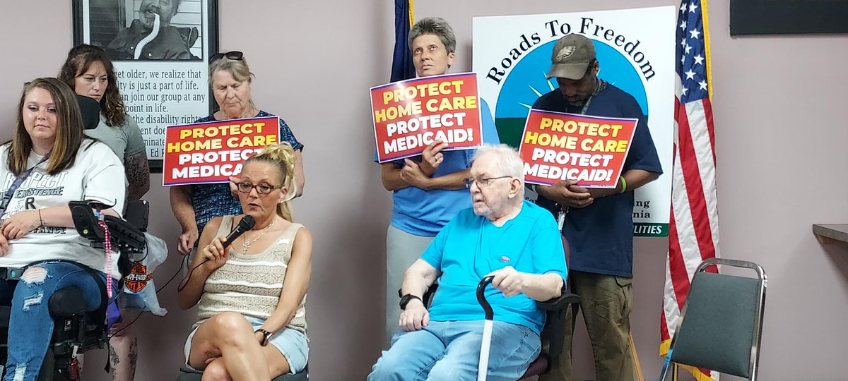 📞 Call your Senators today and demand they vote to STOP the Medicaid cuts:
Sen. McCormick: 202-224-6324
Sen. Fetterman: 202-224-4254

<a href="/DaveMcCormickPA/">Dave McCormick</a>
<a href="/SenFettermanPA/">U.S. Senator John Fetterman</a>

#ProtectHomeCare #SaveMedicaid #DisabilityRights #ProtectMedicaid