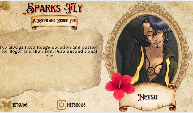 Sharing with you a story that makes Sparks Fly!  Telling the Story of Roger and Rouge once more is Netsu!