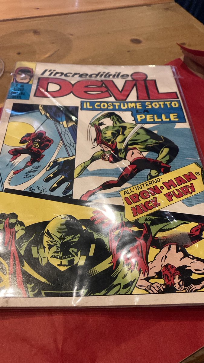 Tito Faraci (@titofaraci) on Twitter photo Ho sette anni. Un cappottino rosso. Vedo questo fumetto in edicola e convinco mia madre a comprarmelo. Il primo fumetto scelto da me. Lāinizio di tante cose, in un certo senso di una vita. Oggi ā¦<a href="/DarioBressanini/">Dario Bressanini</a>ā© me lo ha regalato. Lo guardo con gioia e la paura di aprirlo. Ho sette anni. Un cappottino rosso. Vedo questo fumetto in edicola e convinco mia madre a comprarmelo. Il primo fumetto scelto da me. Lāinizio di tante cose, in un certo senso di una vita. Oggi ā¦<a href="/DarioBressanini/">Dario Bressanini</a>ā© me lo ha regalato. Lo guardo con gioia e la paura di aprirlo.