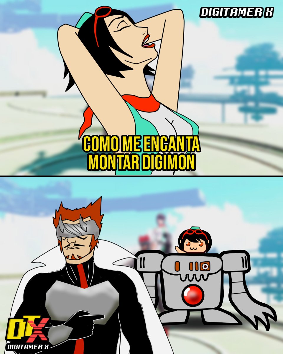 (っ◕ ω ◕)っ   Riding Digimon desu ne ✨

#Digimon #digimonstorytimestranger #TimeStranger #DigimonGames #memes
