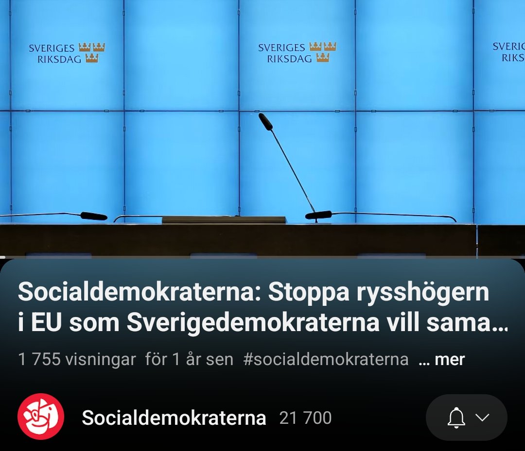 S tycks ha förträngt sina  anti-SD presskonferenser