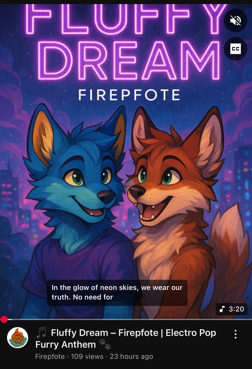 It’s not just me getting really irritated about these shitty YouTube channels popping up making AI generated “furry music” right

E.g. Diopt/Firepfote

Part of the issue is non-musicians/artists can’t tell right away and they’re not being honest about what their videos are.