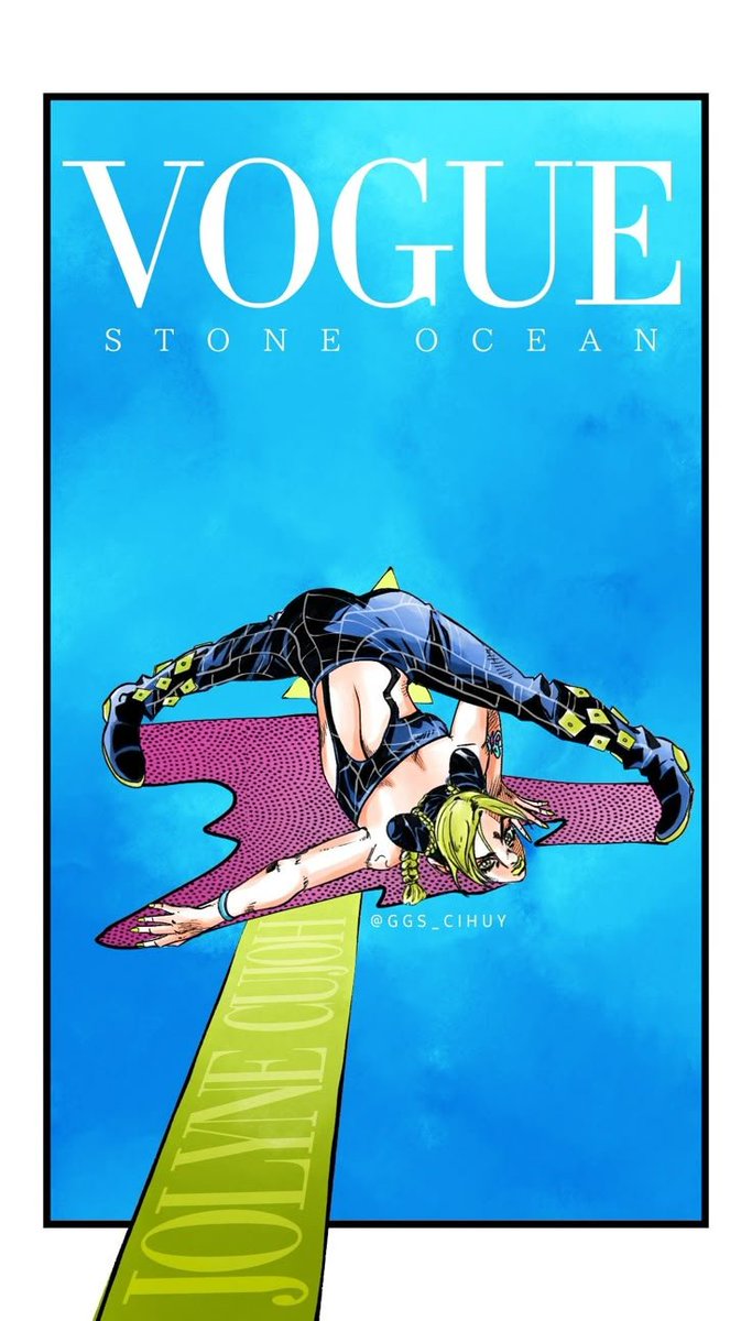 JOJOSBIZARREADVENTURE X VOGUE
#JoJosBizarreAdventure #JolyneCujoh #Vogue