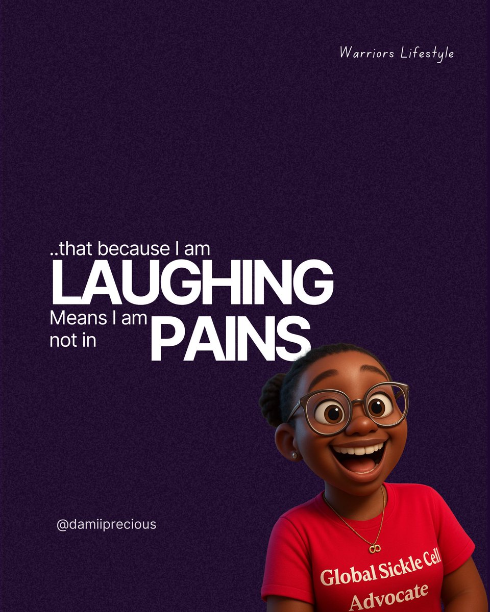 _damiprecious's tweet photo. Day 5/30

Not all pain is visible.
Not all pain is loud.
But every pain is real. 💜

What’s something people assume about you that’s not true? https://t.co/oh2PuiSBOL