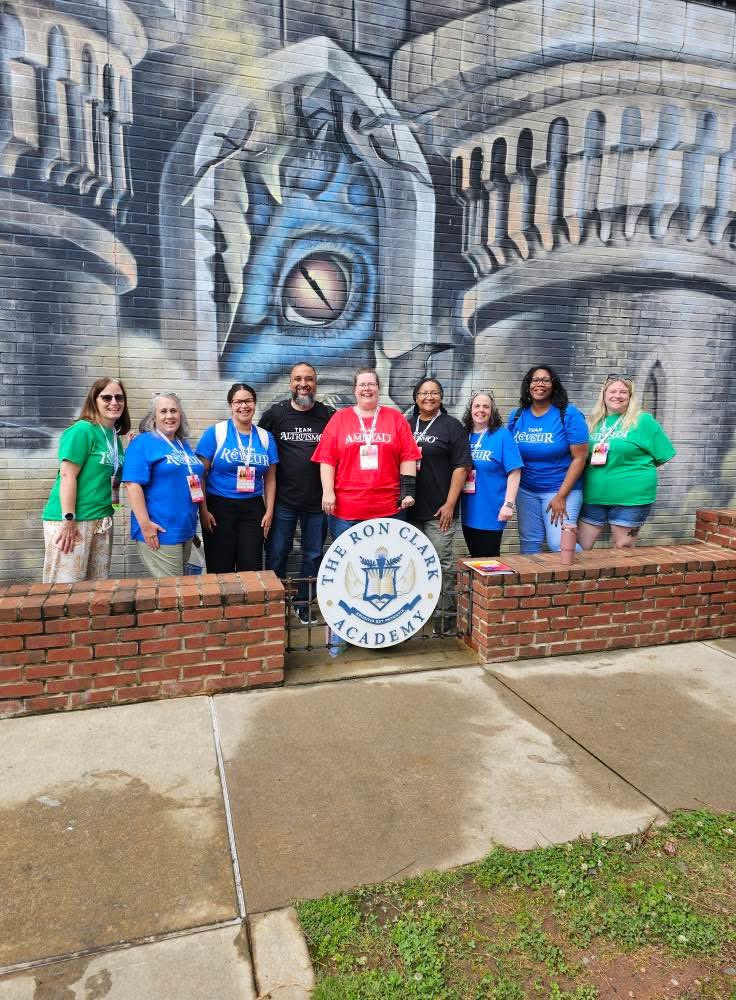 Some of our staff attended a #RCAEXP recently at <a href="/ronclarkacademy/">Ron Clark Academy</a> and they had a blast! We can’t wait to see what great ideas they bring to the table for 2025-2026! 💚🐻💙 #RCAinspired #BearNation #DreamBelieveThinkAchieveBIG