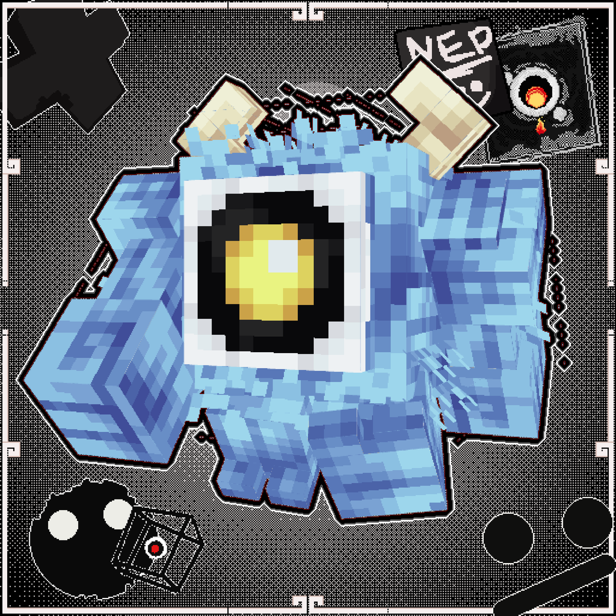 One-eye mob:
ko-fi.com/s/f054da7fc4
#Blockbench #Minecraft