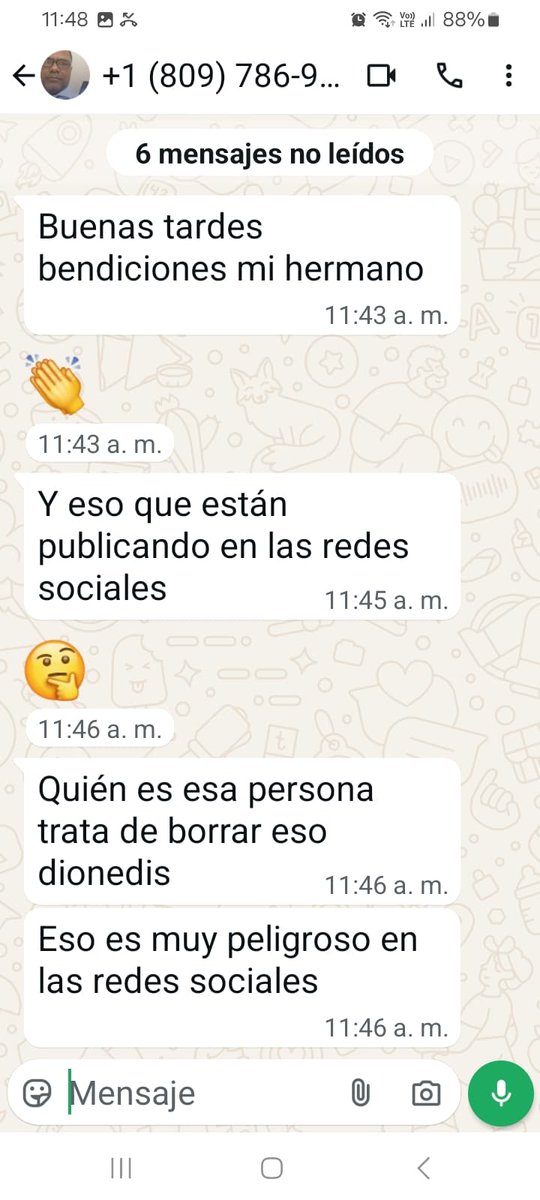 Advertencia: 

El número de teléfono (809) 786-9888), posiblemente asociado a un preso de La Victoria, está utilizando mi fotografía, mi apodo con mi primer apellido sin autorización para estafar a ciudadanos. 

No soy el titular de dicho número. 

Por favor, ignoren cualquier