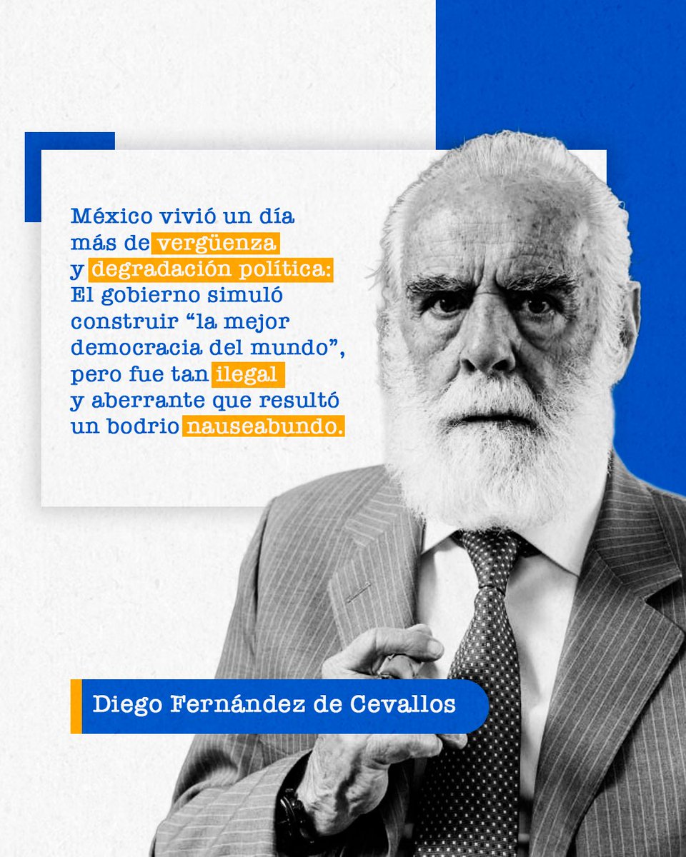 Te invito a leer mi columna de esta semana, en la que narro la destrucción de la República, y una coincidencia histórica relevante, y como dice la canción: “ …tantos mundos, tanto tiempo y coincidir”: milenio.com/opinion/diego-…