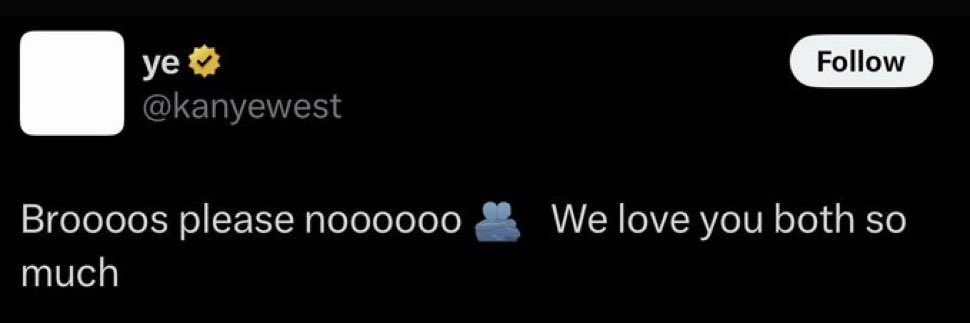 Voice of reason Kanye West tells Elon Musk and Donald Trump to calm down