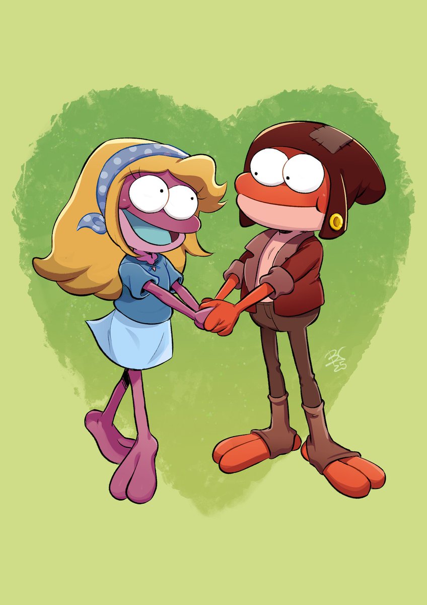 ZeoRandy's tweet image. comm for @SalmanderTV 
the Plantar parents!